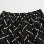 Shorts Balenciaga Allover Logo Print BL044 - Image 4