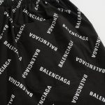 Shorts Balenciaga Allover Logo Print BL044 - Image 5