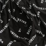 Shorts Balenciaga Allover Logo Print BL044 - Image 6