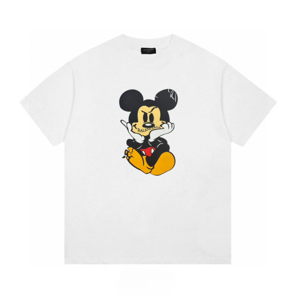 d104801_19527-1.png T-shirt Balenciaga Angry Mickey Print BL046 - Image 1