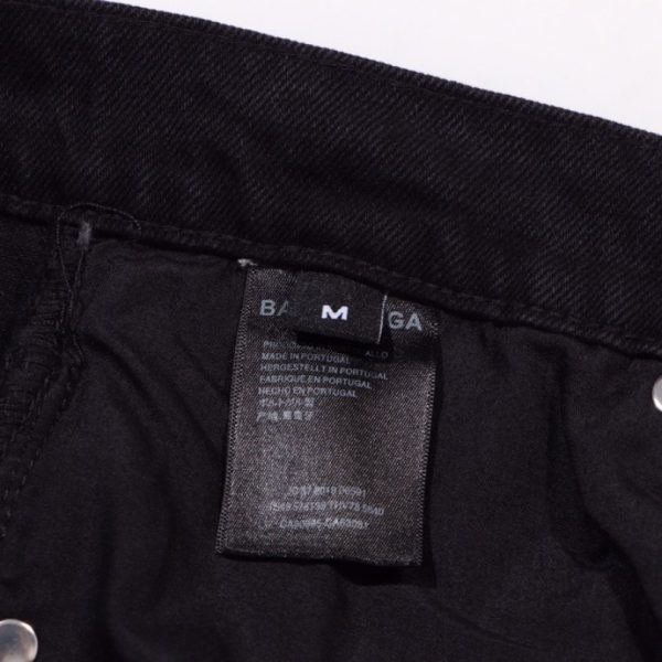 Jeans Balenciaga BB Logo Blue BL047 - Image 6