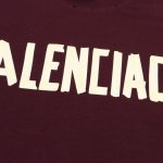 T-shirt Balenciaga Logo Double-Sided Print Oversized BL054 - Image 3