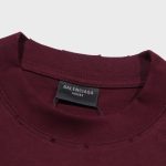 T-shirt Balenciaga Logo Double-Sided Print Oversized BL054 - Image 6