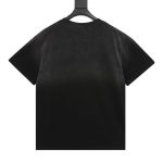 T-shirt Balenciaga Logo Graphic Black BL055 - Image 2