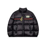 Jacket Gucci Puffer Logo Black GC004
