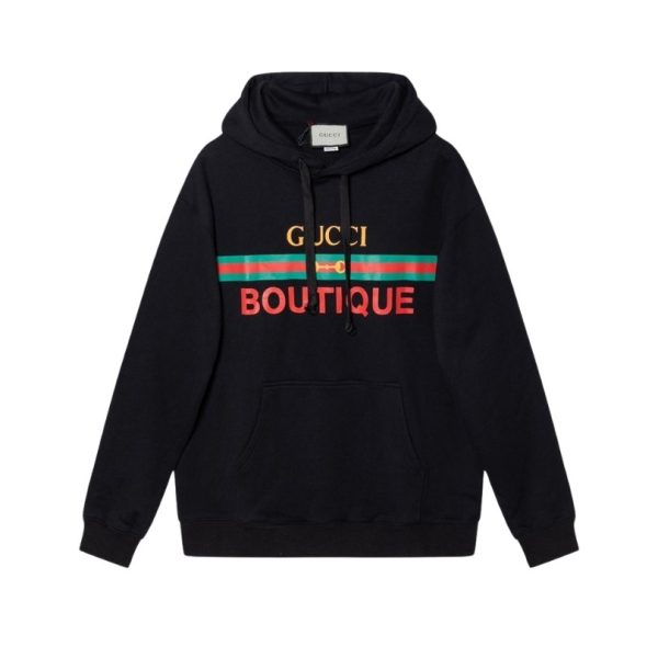 d104862_6440-1.jpg Hoodie Gucci Boutique Logo Black GC006 - Image 1