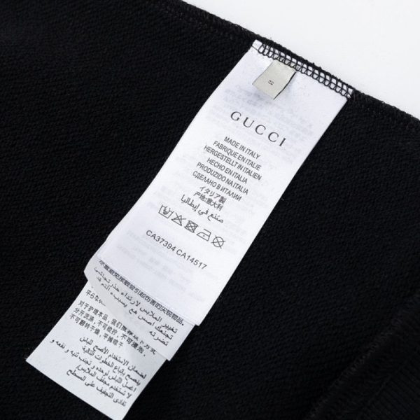 Hoodie Gucci Boutique Logo Black GC006 - Image 7