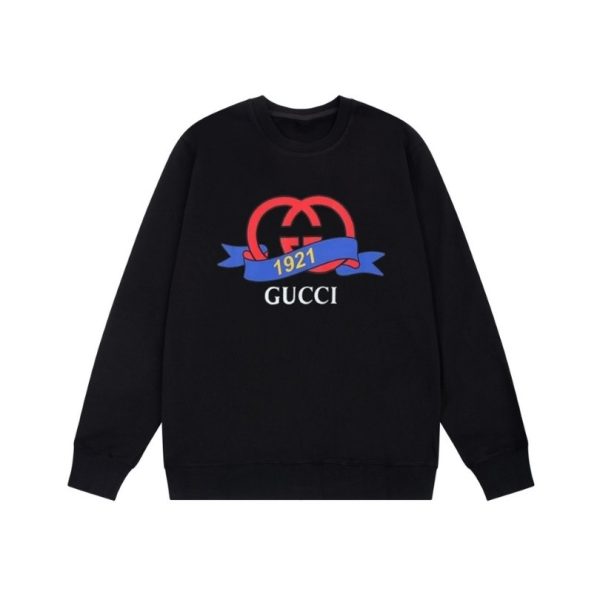 d104867_18854-1.jpg Sweatshirt Gucci 1921 Logo Black GC007 - Image 1