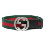 Belt Gucci GG Stripe Black GC010 - Image 2