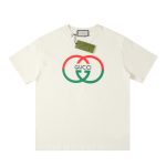 T-shirt Gucci Interlocking Logo White GC014