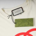 T-shirt Gucci Interlocking Logo White GC014 - Image 5