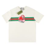T-shirt Gucci Heart Logo White GC016