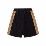 Shorts Gucci Monogram Stripe Black GC017