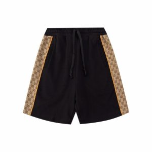 Shorts Gucci Monogram Stripe Black GC017