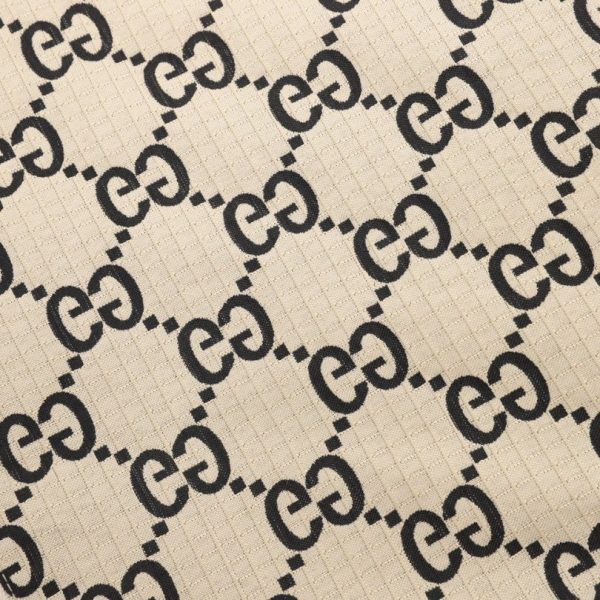 Jacket Gucci Monogram Hooded Beige GC019 - Image 7