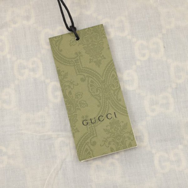 Jacket Gucci Monogram Hooded Beige GC019 - Image 8