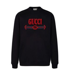 Sweatshirt Gucci GG Logo Black GC020