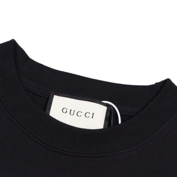 Sweatshirt Gucci GG Logo Black GC020 - Image 7