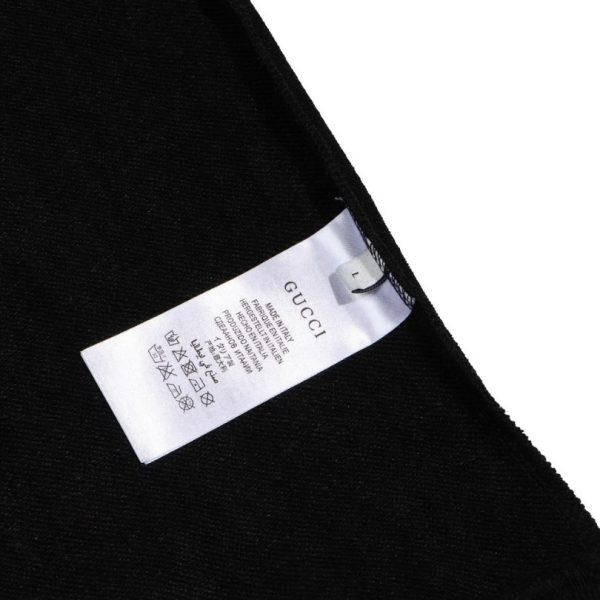 Sweatshirt Gucci GG Logo Black GC020 - Image 8