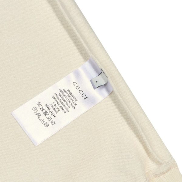 Sweatshirt Gucci GG Logo White GC021 - Image 8