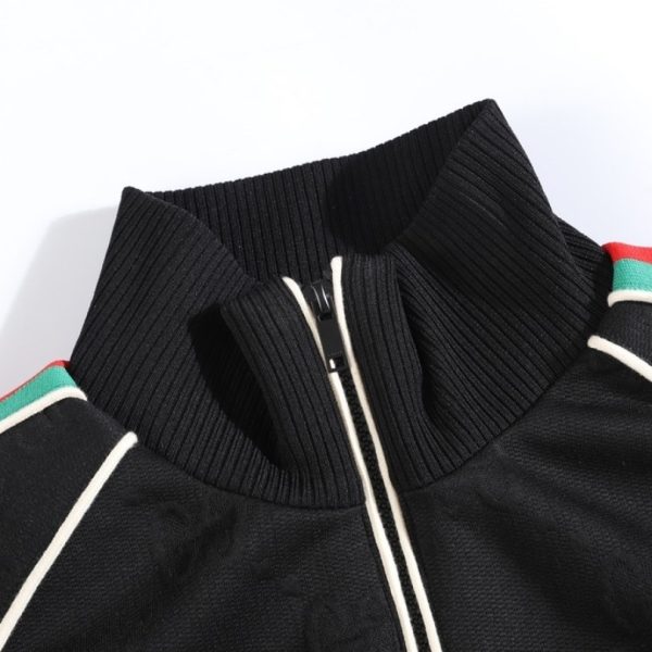 Track Jacket Gucci GG Stripes Black GC022 - Image 3