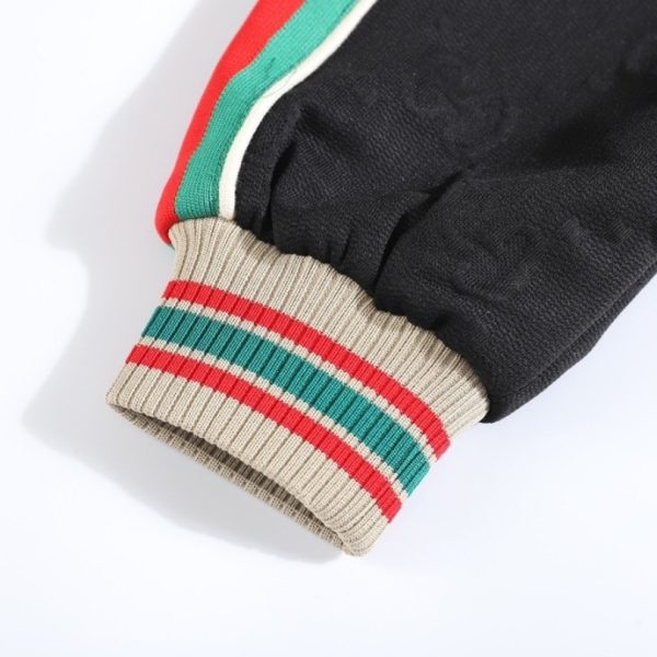 Track Jacket Gucci GG Stripes Black GC022 - Image 4