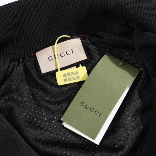 Track Jacket Gucci GG Stripes Black GC022 - Image 6
