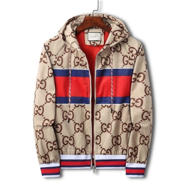 d104954_6456-1.jpg Hoodie Gucci GG Stripe Beige Tiger GC024 - Image 1