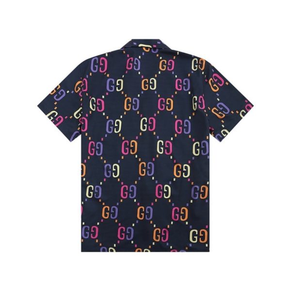 Set Gucci GG Multicolor Shirt and Shorts GC027 - Image 4