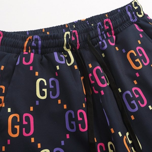 Set Gucci GG Multicolor Shirt and Shorts GC027 - Image 6