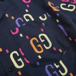 Set Gucci GG Multicolor Shirt and Shorts GC027 - Image 9