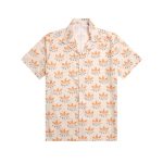 Shirt Gucci x Adidas Trefoil Beige Short Sleeve GC028