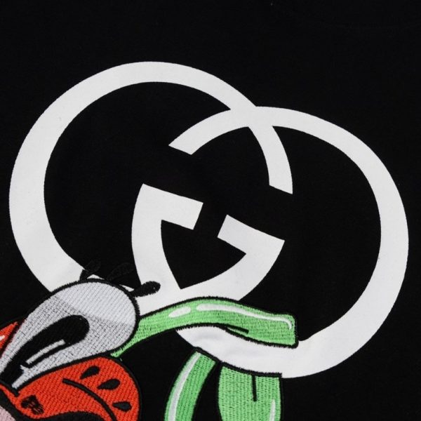 T-shirt Gucci GG Cherry Black GC031 - Image 4