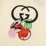 T-shirt Gucci GG Cherry White GC032 - Image 3