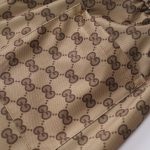 Pants Gucci GG Beige Drawstring Joggers GC033 - Image 5