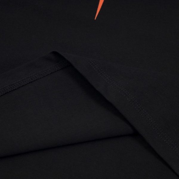 T-shirt Gucci Rainbow Logo Black GC035 - Image 4