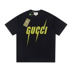 T-shirt Gucci Neon Logo Black GC037