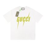 T-shirt Gucci Neon Logo White GC038