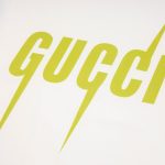 T-shirt Gucci Neon Logo White GC038 - Image 4