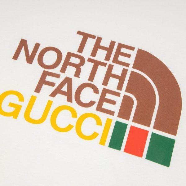 T-Shirt Gucci The North Face White GC041 - Image 3