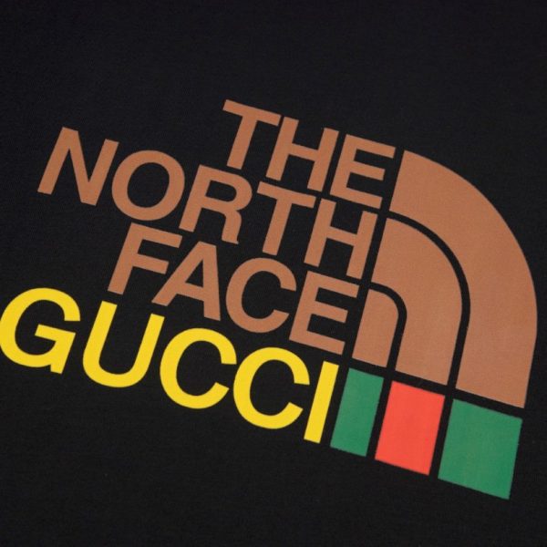 T-Shirt Gucci The North Face Black GC042 - Image 3