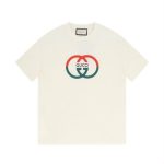 T-shirt Gucci Double G Logo White GC045