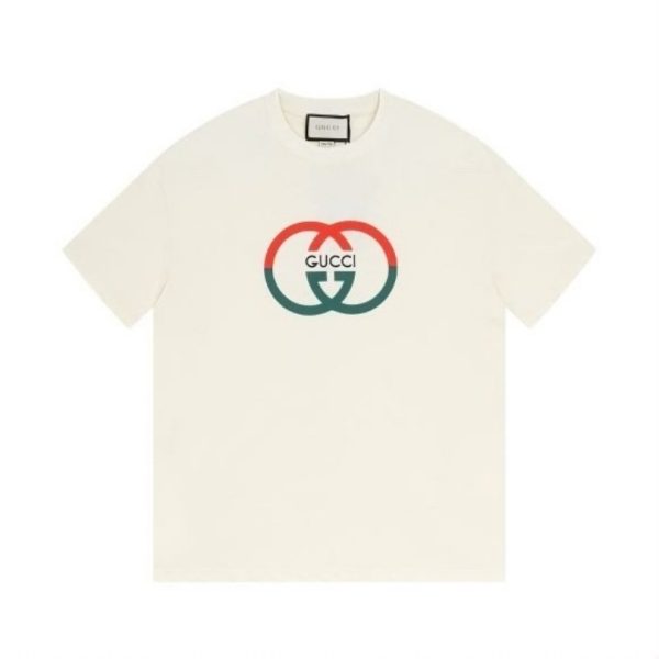 d105099_21866-1.jpg T-shirt Gucci Double G Logo White GC045 - Image 1