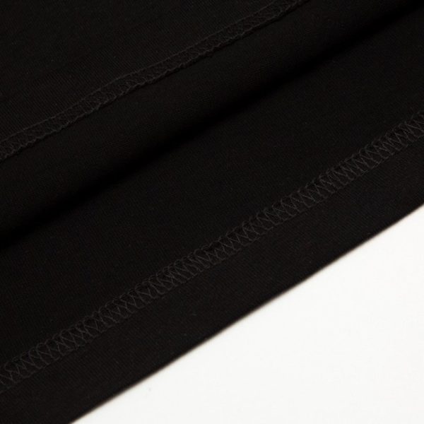 T-shirt Gucci Distressed Logo Black GC046 - Image 3