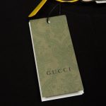 T-shirt Gucci Distressed Logo Black GC046 - Image 7