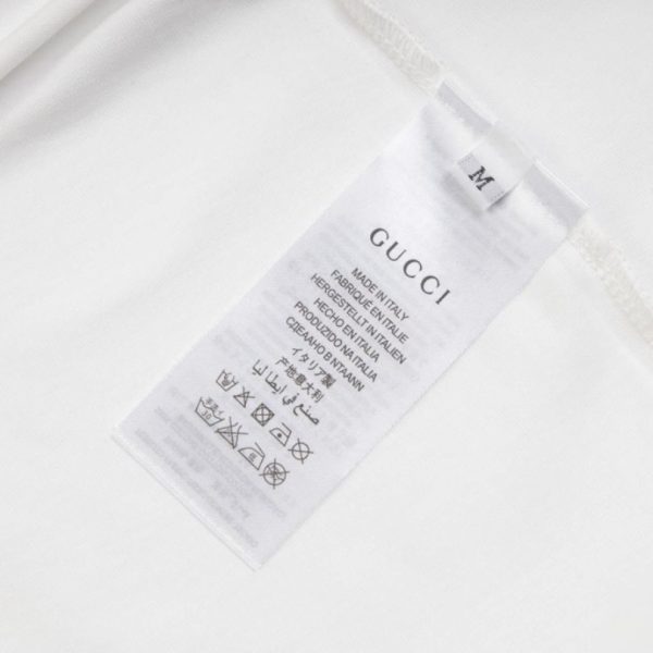 T-shirt Gucci x Adidas Graphic White GC049 - Image 6