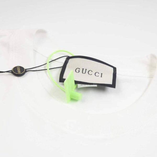 T-shirt Gucci Dans Les Rue White GC051 - Image 4