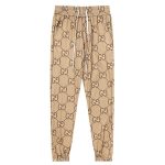 Pants Gucci Monogram Beige Joggers GC052