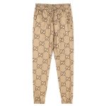 Pants Gucci Monogram Beige Joggers GC052 - Image 2
