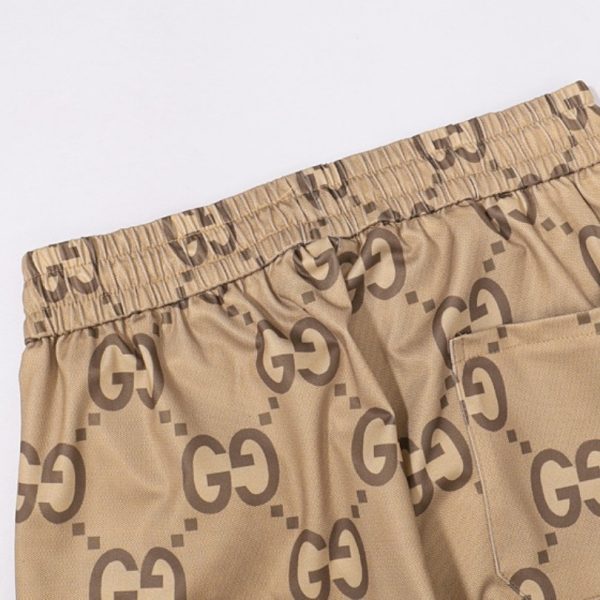 Pants Gucci Monogram Beige Joggers GC052 - Image 6
